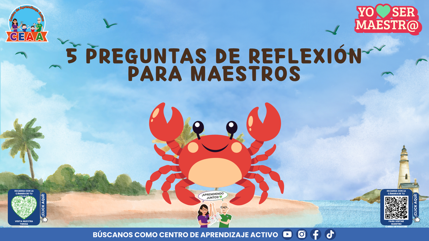 Historias para Maestros Multigrado - EL FARO DE LOS CANGREJOS ROJOS (Editable en PowerPoint)