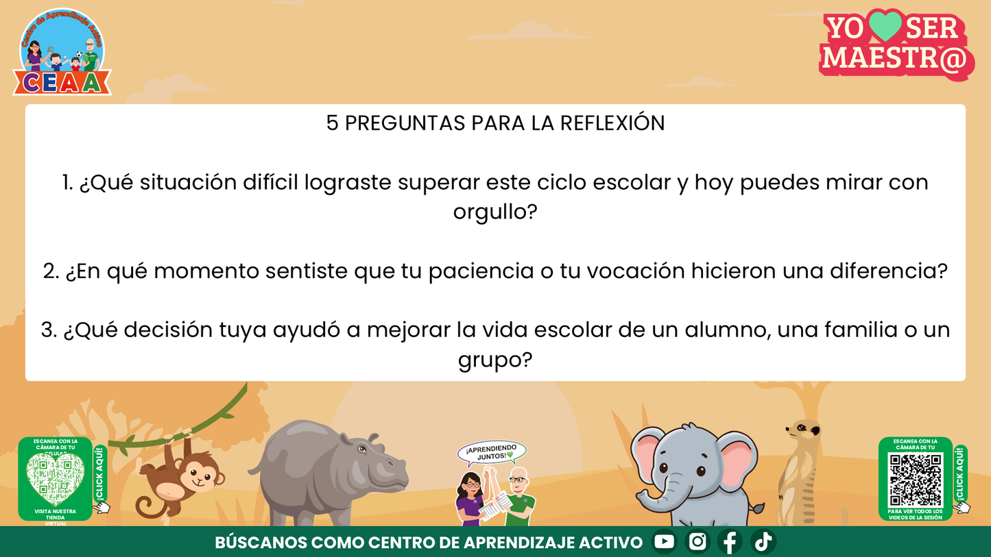 Historias para Maestros - MARTA, LA ELEFANTA MAESTRA Y SU ÁLBUM DEL ÚLTIMO DÍA editable en PowerPoint