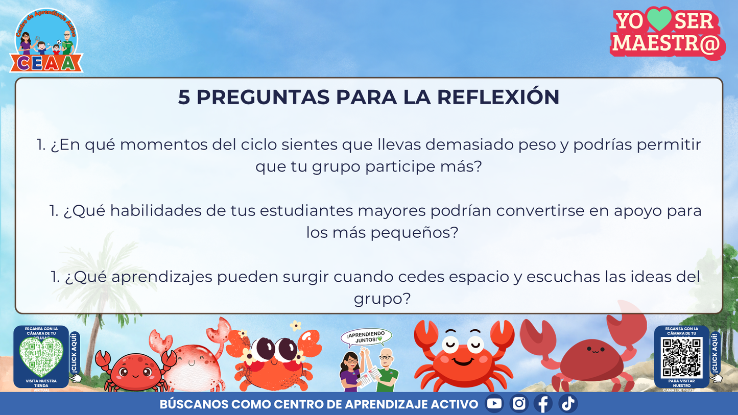 Historias para Maestros Multigrado - EL FARO DE LOS CANGREJOS ROJOS (Editable en PowerPoint)