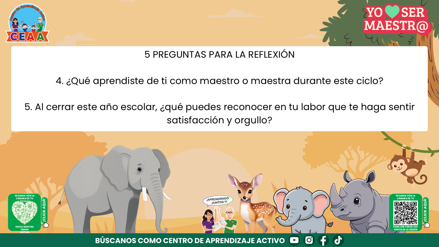 Historias para Maestros - MARTA, LA ELEFANTA MAESTRA Y SU ÁLBUM DEL ÚLTIMO DÍA editable en PowerPoint