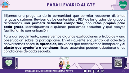 Resumen CTE del Tema 2 Educación Multigrado: INTERCULTURALIDAD CRÍTICA, LENGUAS Y SABERES ¿CÓMO APRENDER DESDE LA DIVERSIDAD DE NUESTRA COMUNIDAD EN EL AULA? editable en PowerPoint