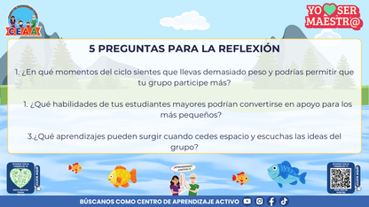 Historias para Maestros Multigrado - LA ESCUELA DE LOS PECES ARCOÍRIS EN EL RÍO SILENCIOSO (Editable en PowerPoint)