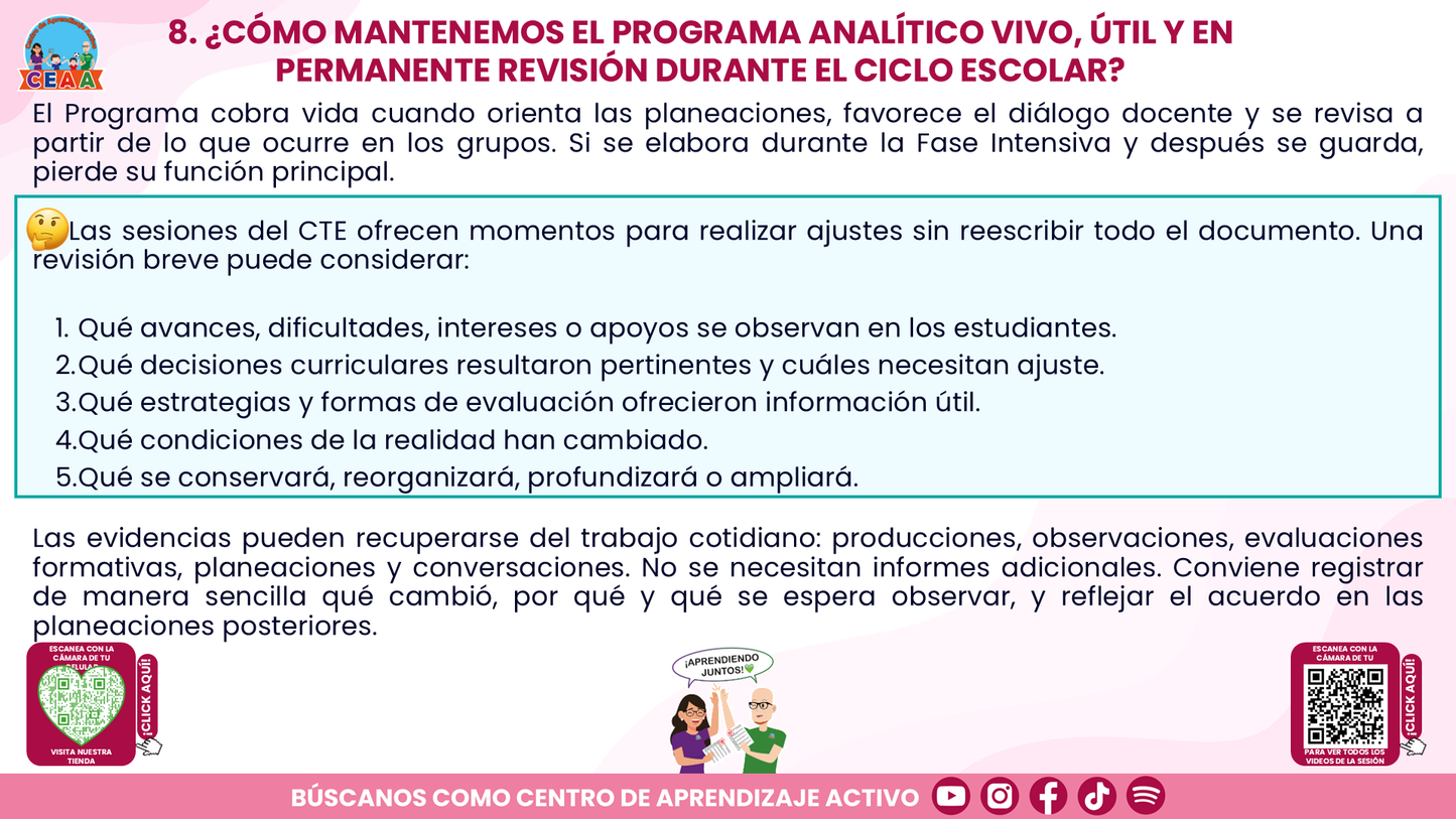 Resumen: CONSEJO CONSEJO TÉCNICO ESCOLAR FASE INTENSIVA CICLO ESCOLAR 2026-2027 - NUESTRO PROGRAMA ANALÍTICO: ¿CÓMO CONSTRUIRLO O FORTALECERLO? Editable en PowerPoint