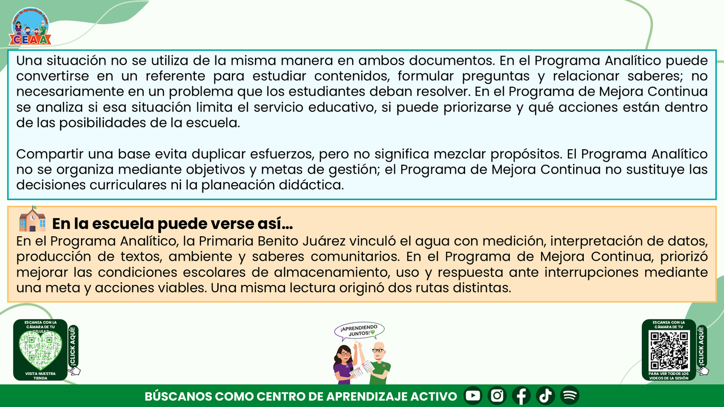 RESUMEN Y ACOMPAÑAMIENTO DOCENTE TEMA: LECTURA DE LA REALIDAD EL PUNTO DE PARTIDA DEL PROGRAMA ANALÍTICO Y DEL PROGRAMA DE MEJORA CONTINUA Editable en PowerPoint