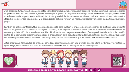 Resumen Gráfico CTE Multigrado TEMA 5: ¿QUÉ ES Y CÓMO SE LOGRA LA GESTIÓN ESCOLAR EN LAS ESCUELAS MULTIGRADO? (Editable en PowerPoint)