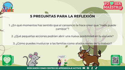 Historias para Maestros Multigrado - LA RATONCITA QUE MOVIÓ MONTAÑAS (Editable en PowerPoint)