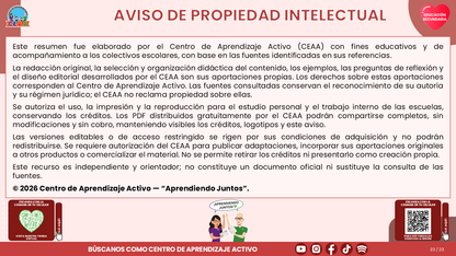 Resumen CTE del Tema 1 Educación Secundaria: VINCULACIÓN CURRICULAR EN LA FASE 6 ¿CÓMO CONECTAR LOS APRENDIZAJES Y EL TRABAJO ENTRE DOCENTES? editable en PowerPoint