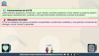Resumen: CONSEJO CONSEJO TÉCNICO ESCOLAR FASE INTENSIVA CICLO ESCOLAR 2026-2027 - EL CTE COMO COMUNIDAD DE APRENDIZAJE: UNA RUTA PARA DIALOGAR, APRENDER Y TOMAR DECISIONES EN COLECTIVO Editable en PowerPoint