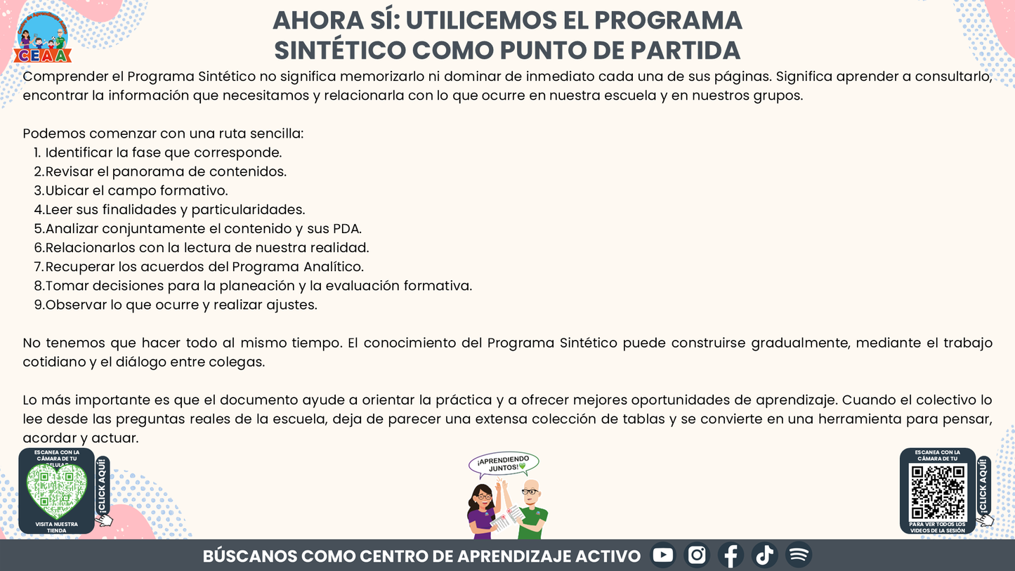 Resumen: CONSEJO CONSEJO TÉCNICO ESCOLAR FASE INTENSIVA CICLO ESCOLAR 2026-2027 - ¿QUÉ SON LOS PROGRAMAS SINTÉTICOS Y CÓMO PODEMOS UTILIZARLOS? Editable en PowerPoint