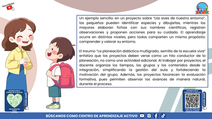 Resumen Gráfico CTE Multigrado TEMA 2: PLANEACIÓN DIDÁCTICA EN ESCUELAS MULTIGRADO: ORGANIZAR LA DIVERSIDAD PARA APRENDER JUNTOS (Editable en PowerPoint)