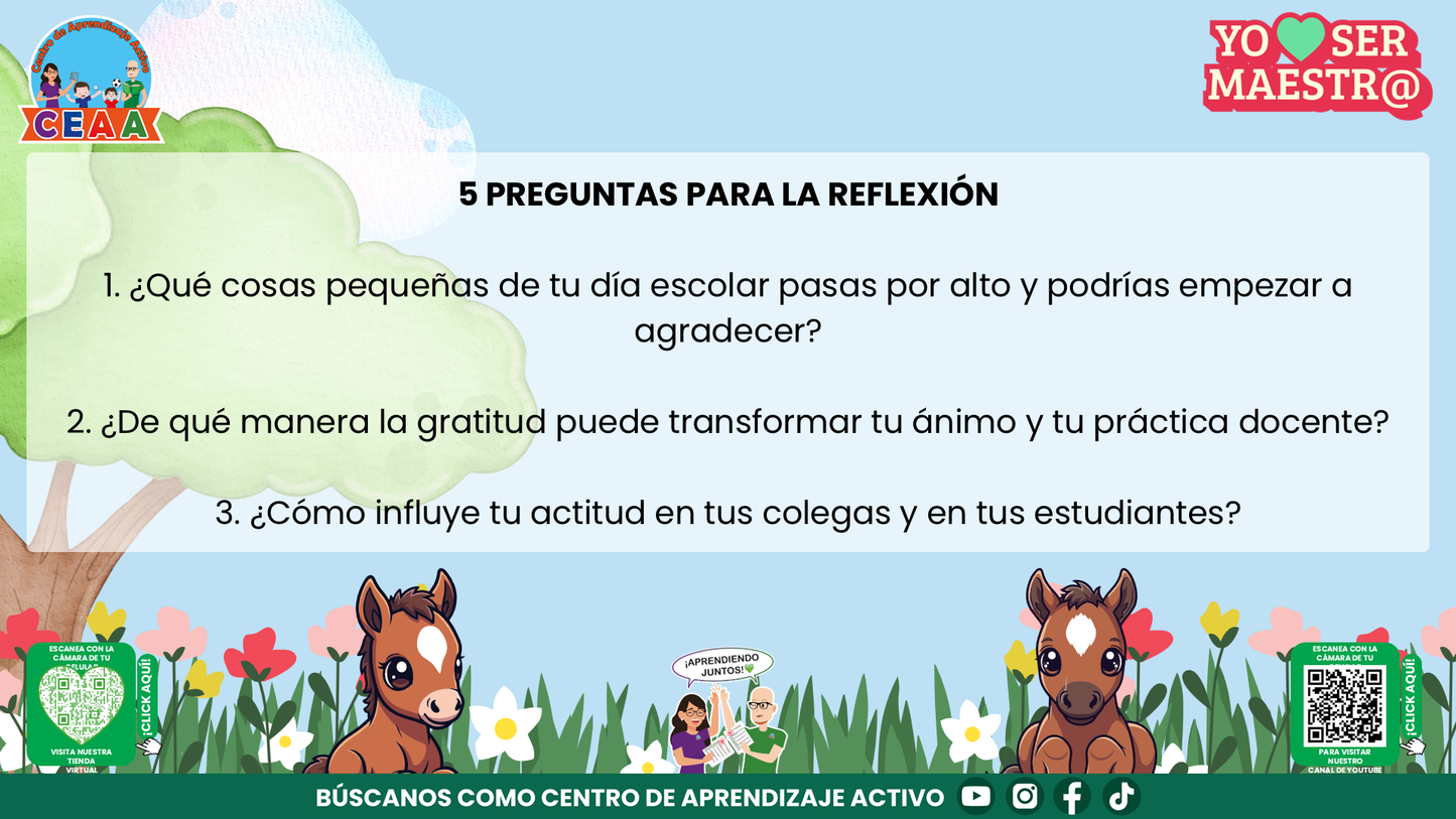 Historias para Maestros Taller Intensivo Maestros Enero 2026 - EL CABALLO QUE APRENDIÓ A MIRAR EL AMANECER (Editable en PowerPoint)