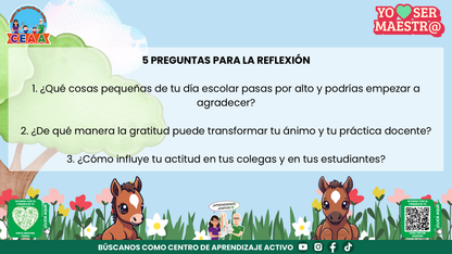 Historias para Maestros Taller Intensivo Maestros Enero 2026 - EL CABALLO QUE APRENDIÓ A MIRAR EL AMANECER (Editable en PowerPoint)
