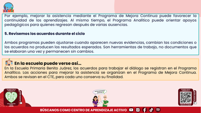 Resumen: CONSEJO CONSEJO TÉCNICO ESCOLAR FASE INTENSIVA CICLO ESCOLAR 2026-2027 - PROGRAMA ANALÍTICO Y PROGRAMA DE MEJORA CONTINUA - ¿EN QUÉ SE PARECEN Y EN QUÉ SON DIFERENTES? Editable en PowerPoint