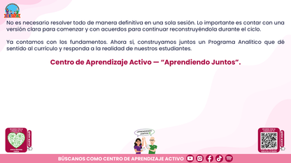 Resumen: CONSEJO CONSEJO TÉCNICO ESCOLAR FASE INTENSIVA CICLO ESCOLAR 2026-2027 - NUESTRO PROGRAMA ANALÍTICO: ¿CÓMO CONSTRUIRLO O FORTALECERLO? Editable en PowerPoint