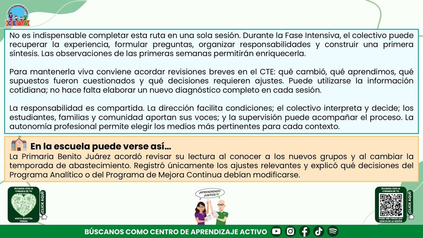 RESUMEN Y ACOMPAÑAMIENTO DOCENTE TEMA: LECTURA DE LA REALIDAD EL PUNTO DE PARTIDA DEL PROGRAMA ANALÍTICO Y DEL PROGRAMA DE MEJORA CONTINUA Editable en PowerPoint