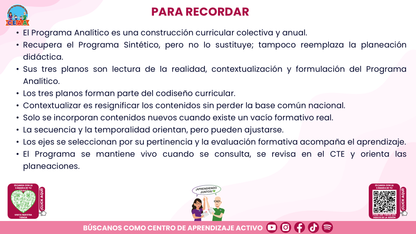 Resumen: CONSEJO CONSEJO TÉCNICO ESCOLAR FASE INTENSIVA CICLO ESCOLAR 2026-2027 - NUESTRO PROGRAMA ANALÍTICO: ¿CÓMO CONSTRUIRLO O FORTALECERLO? Editable en PowerPoint