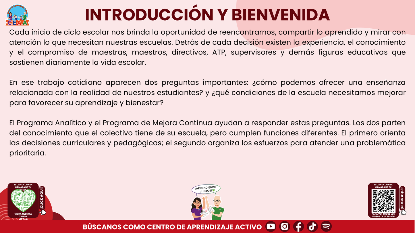 Resumen: CONSEJO CONSEJO TÉCNICO ESCOLAR FASE INTENSIVA CICLO ESCOLAR 2026-2027 - PROGRAMA ANALÍTICO Y PROGRAMA DE MEJORA CONTINUA - ¿EN QUÉ SE PARECEN Y EN QUÉ SON DIFERENTES? Editable en PowerPoint