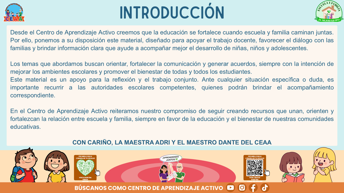 ESCUELA Y FAMILIA: ¿Qué hacer y cómo resolver conflictos entre estudiantes de manera adecuada? (Editable en PowerPoint)