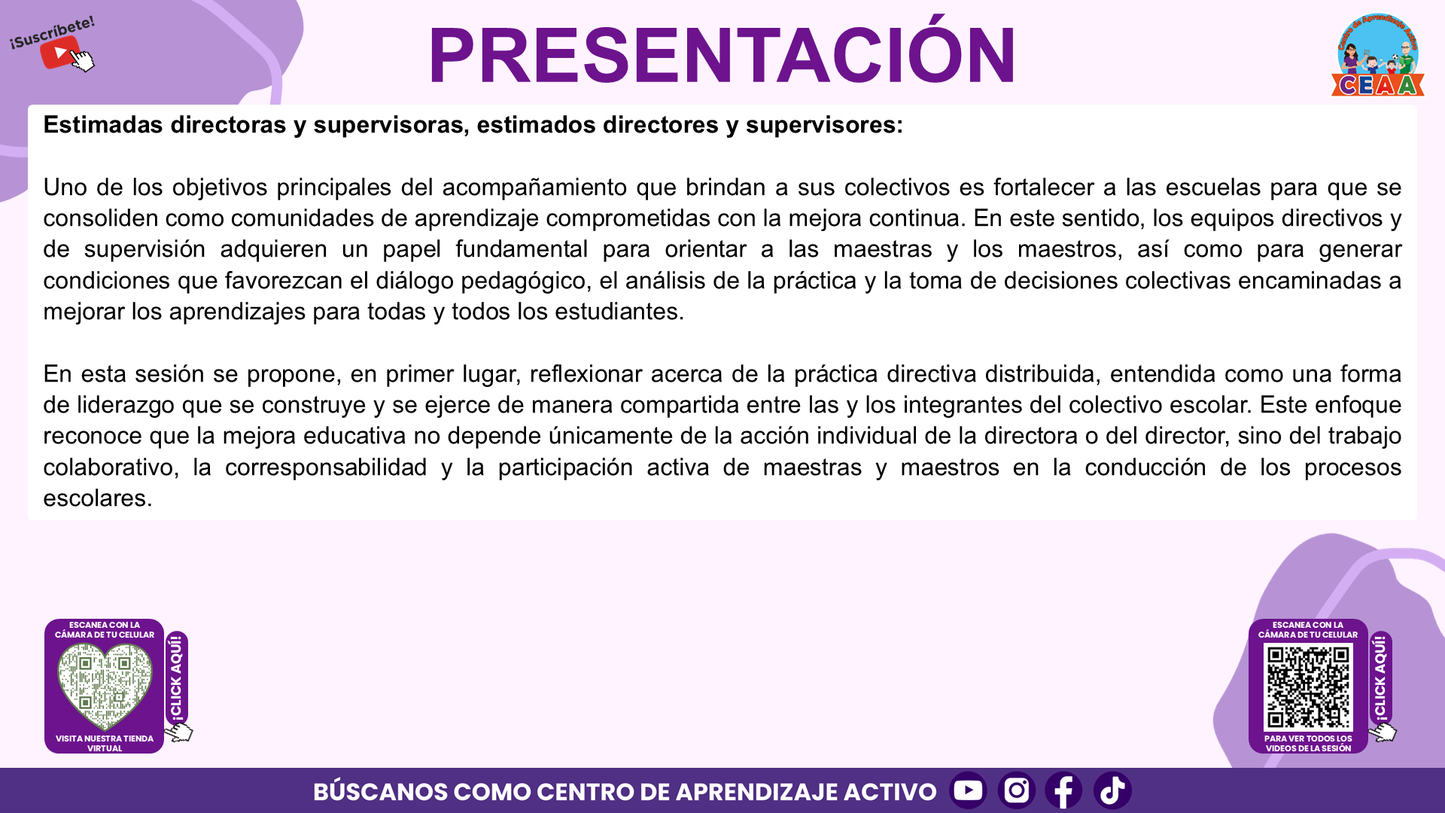 Presentación CTE 6° Sesión Marzo 2026 Directivos y Supervisores (Editable en PowerPoint)