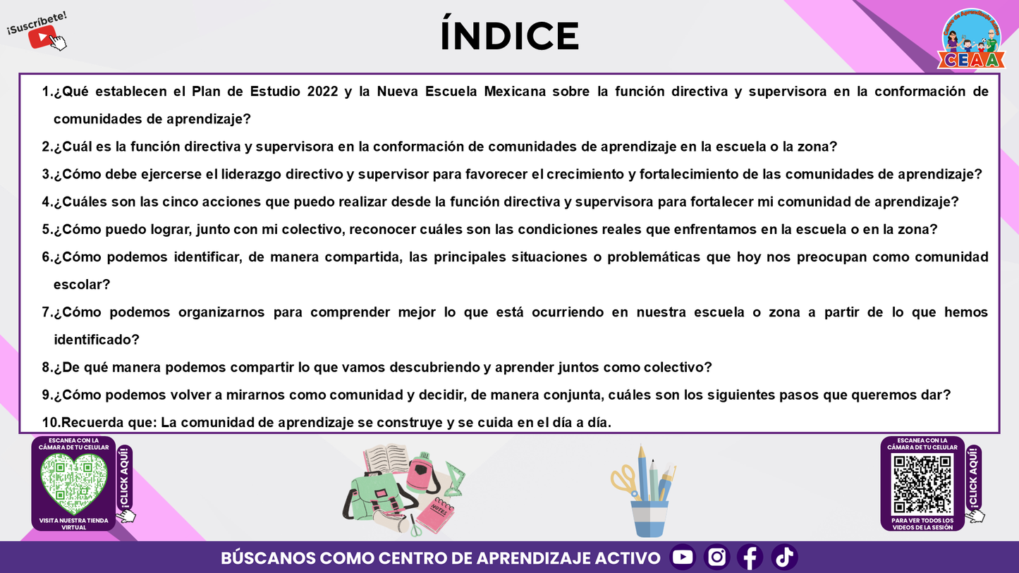 Resumen Gráfico: ¿CUÁL ES MI PAPEL COMO DIRECTOR O SUPERVISOR PARA FORTALECER LA COMUNIDAD DE APRENDIZAJE DE MI ESCUELA O ZONA? (Editable en PowerPoint)