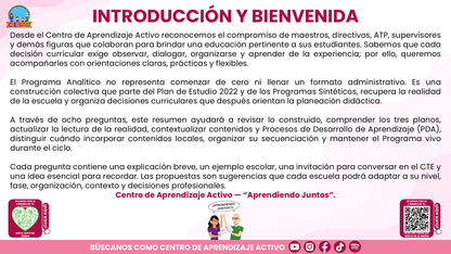 Resumen: CONSEJO CONSEJO TÉCNICO ESCOLAR FASE INTENSIVA CICLO ESCOLAR 2026-2027 - NUESTRO PROGRAMA ANALÍTICO: ¿CÓMO CONSTRUIRLO O FORTALECERLO? Editable en PowerPoint