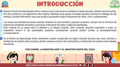 ESCUELA Y FAMILIA: ¿Cómo enseñar a nuestras hijas e hijos a expresar asertivamente y gestionar sus emociones? Editable en PowerPoint