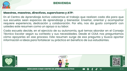 Resumen CTE Sesión 1 Tema: ¿CÓMO REDACTAR OBJETIVOS, METAS Y ACCIONES PARA NUESTRO PROGRAMA DE MEJORA CONTINUA? editable en PowerPoint