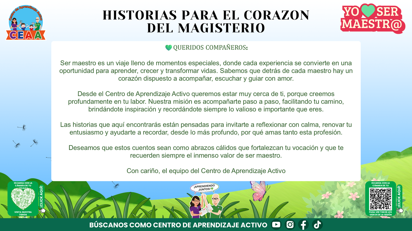 Historias para Maestros Multigrado - LAS VOCES DEL MISMO ÁRBOL Editable en PowerPoint)
