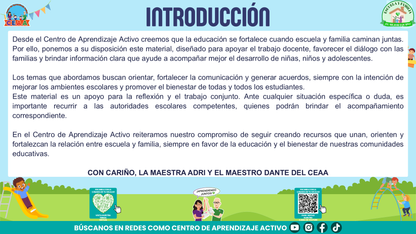 ESCUELA Y FAMILIA: JUNTOS EN LA PREVENCIÓN DEL ACOSO ESCOLAR (Editable en PowerPoint)