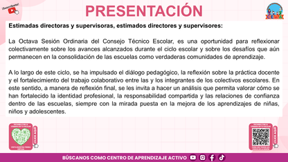 Presentación CTE Directivos Y Supervisores 8° Sesión Junio 2026 Editable en PowerPoint