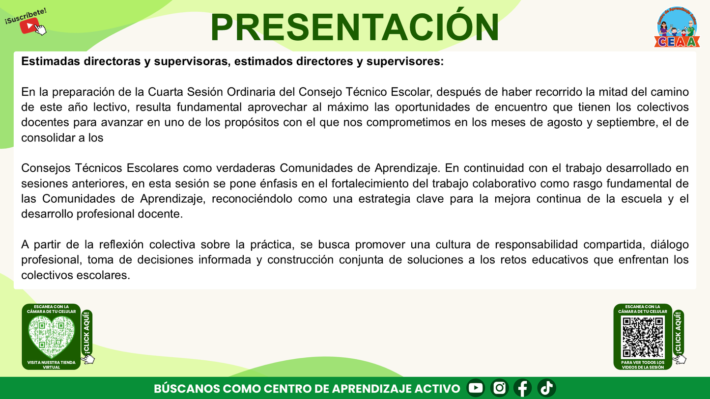 Presentación CTE 4° Sesión Enero 2026 Directivos y Supervisores (Editable en PowerPoint)