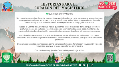 Historias para Maestros Multigrado - EL OSO Y LA ESCUELA DE LA MONTAÑA (Editable en PowerPoint)
