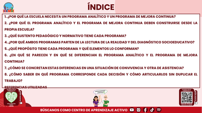 RESUMEN Y ACOMPAÑAMIENTO DOCENTE TEMA: PROGRAMA ANALÍTICO Y PROGRAMA DE MEJORA CONTINUA ¿EN QUÉ SE PARECEN Y EN QUÉ SON DIFERENTES? Editable en PowerPoint