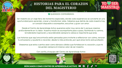 Historias para Maestros - Elena, la cierva y el camino después de la tormenta Editable en PowerPoint