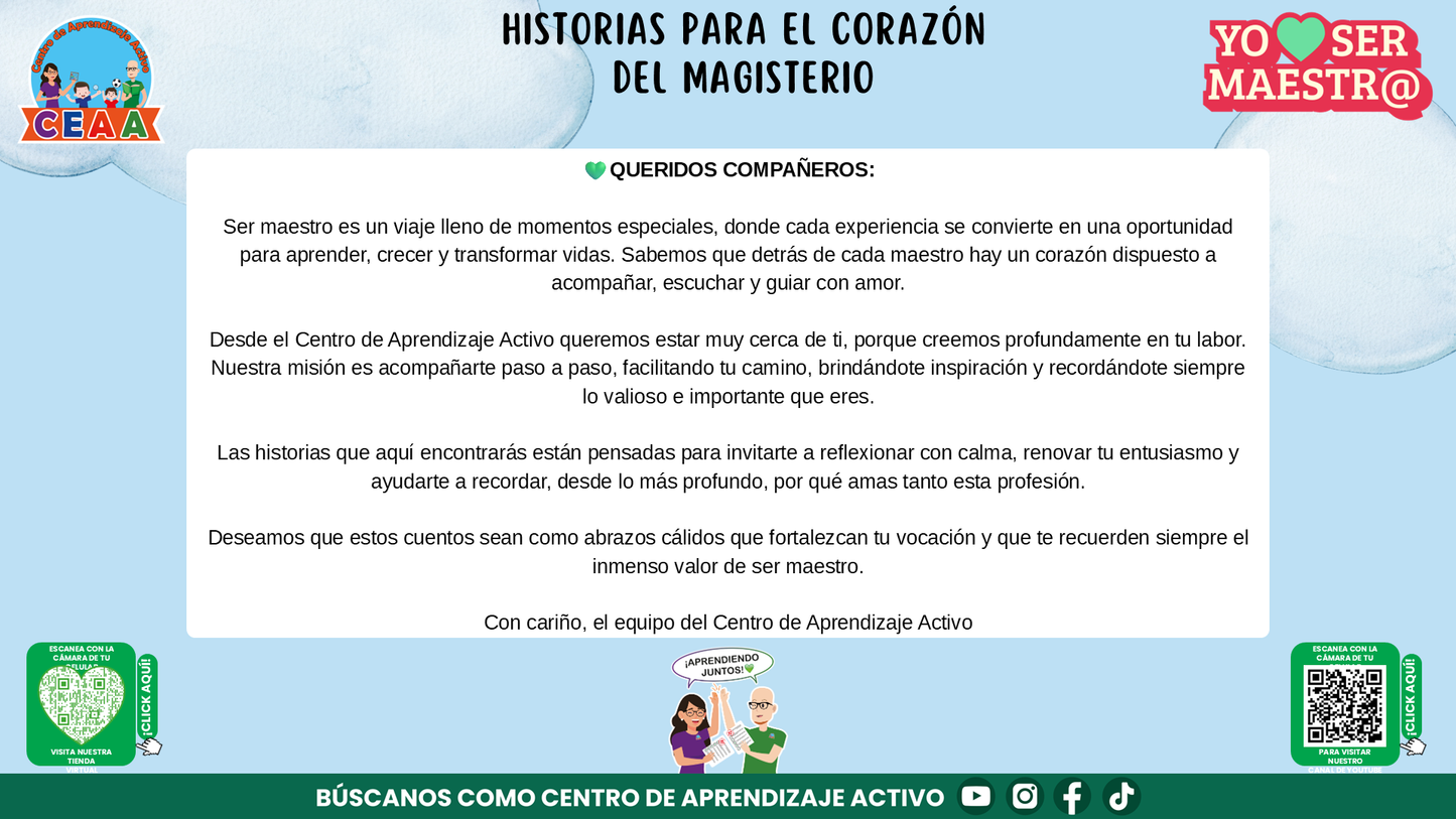 Historias para Maestros Taller Intensivo Maestros Enero 2026 - EL CABALLO QUE APRENDIÓ A MIRAR EL AMANECER (Editable en PowerPoint)