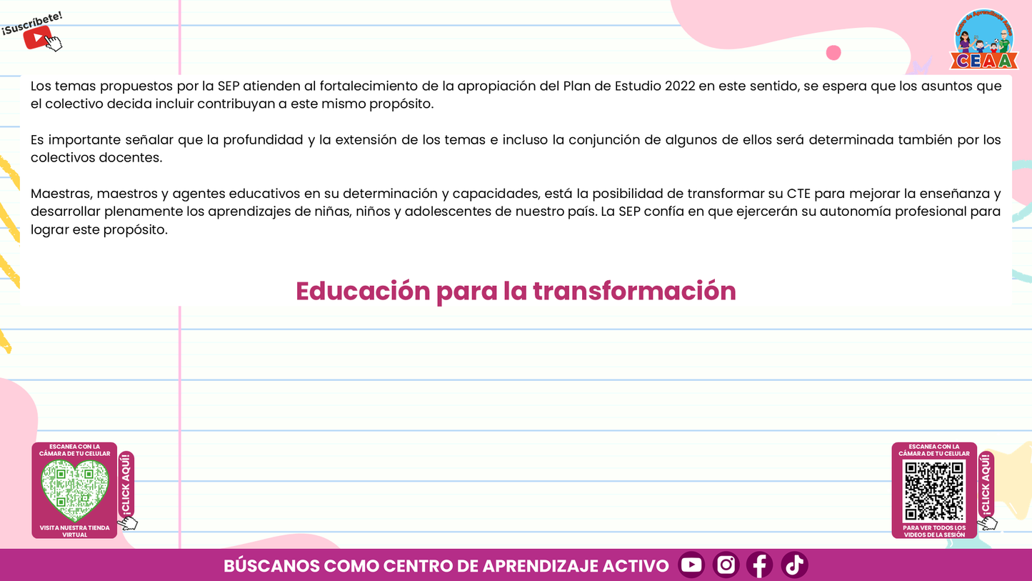 Presentación CTE Tema 1: PLANEACIÓN DIDÁCTICA (Editable en PowerPoint)