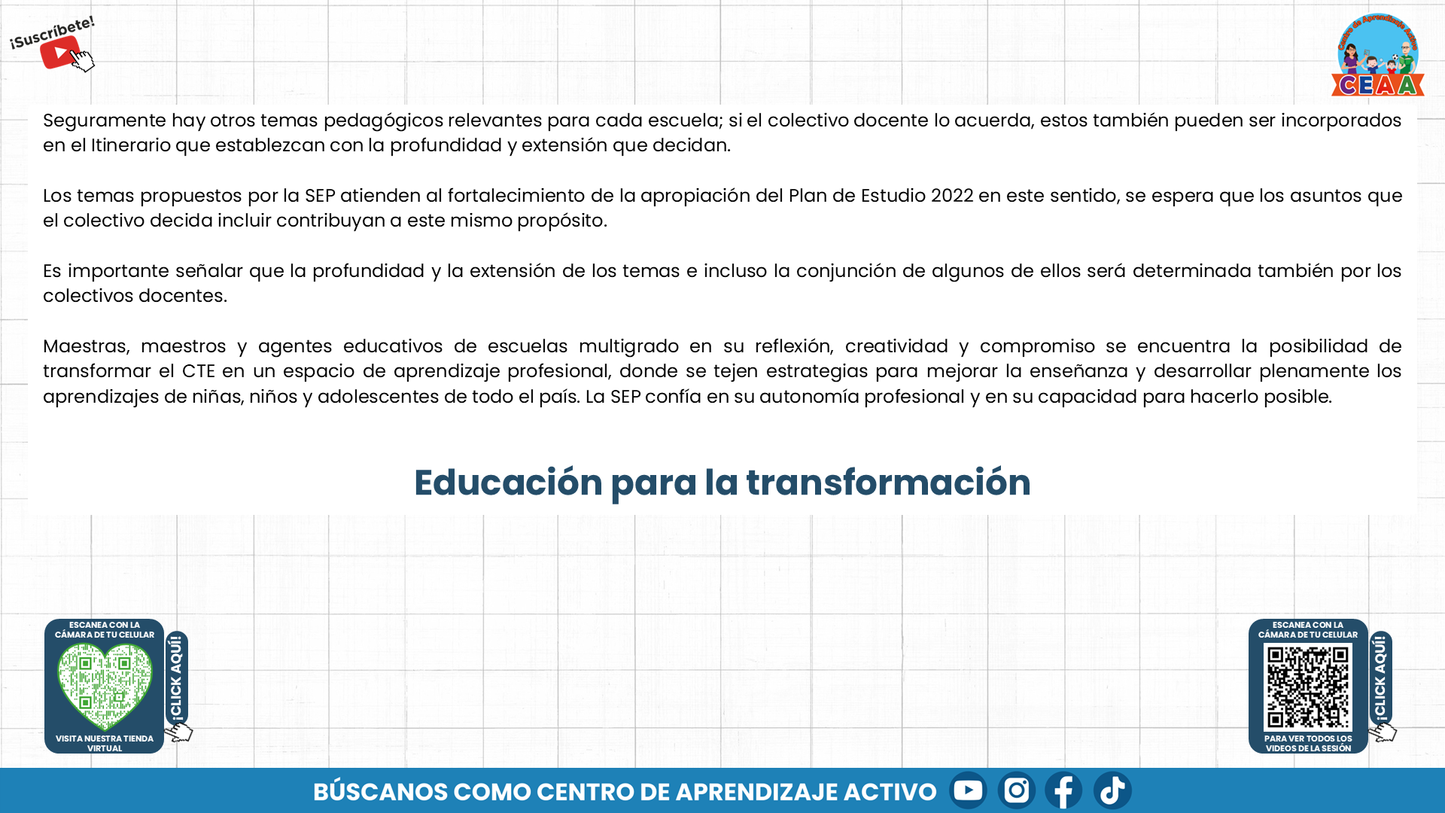 Presentación CTE Multigrado Tema 1: Pedagogías Multigrado (Editable en PowerPoint)