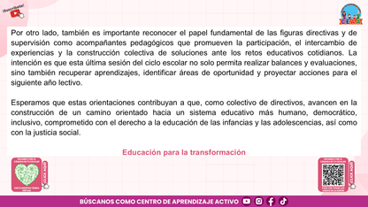 Presentación CTE Directivos Y Supervisores 8° Sesión Junio 2026 Editable en PowerPoint