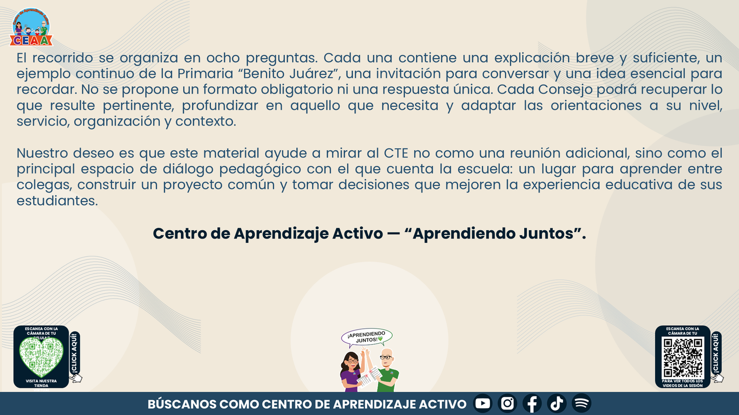 Resumen: CONSEJO CONSEJO TÉCNICO ESCOLAR FASE INTENSIVA CICLO ESCOLAR 2026-2027 - EL CTE COMO COMUNIDAD DE APRENDIZAJE: UNA RUTA PARA DIALOGAR, APRENDER Y TOMAR DECISIONES EN COLECTIVO Editable en PowerPoint