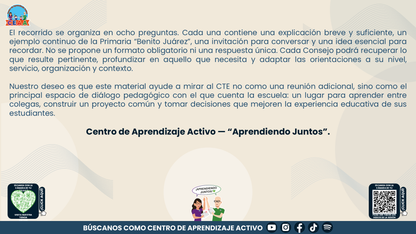 Resumen: CONSEJO CONSEJO TÉCNICO ESCOLAR FASE INTENSIVA CICLO ESCOLAR 2026-2027 - EL CTE COMO COMUNIDAD DE APRENDIZAJE: UNA RUTA PARA DIALOGAR, APRENDER Y TOMAR DECISIONES EN COLECTIVO Editable en PowerPoint