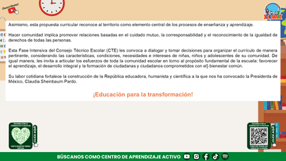 Presentación CTE Fase Intensiva Tema 1: El sentido del Consejo Técnico Escolar Editable en PowerPoint