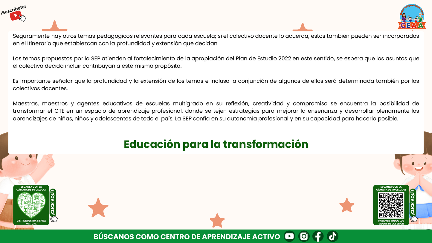 Presentación CTE Multigrado Tema 2: Planeación Didáctica Multigrado (Editable en PowerPoint)