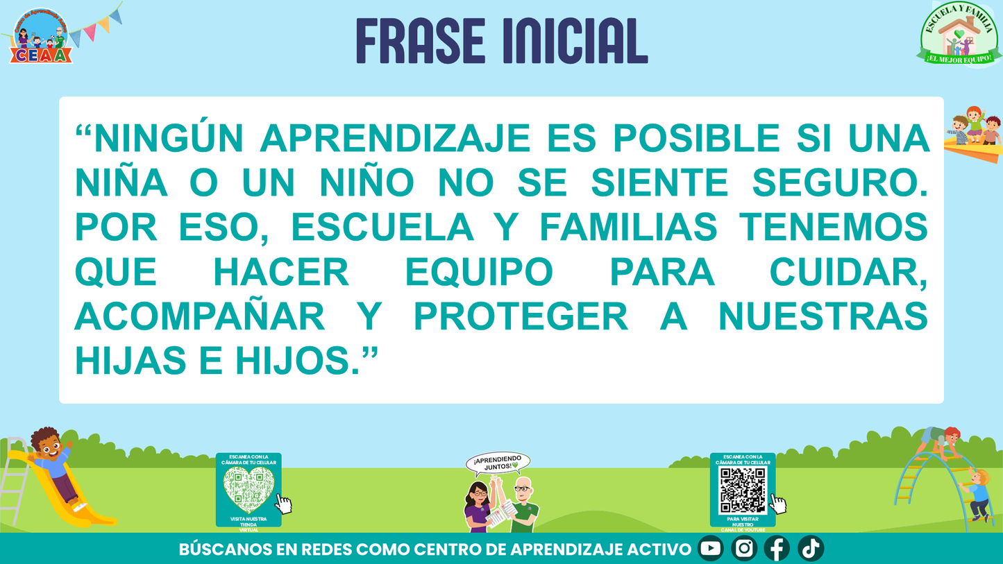 ESCUELA Y FAMILIA: JUNTOS EN LA PREVENCIÓN DEL ACOSO ESCOLAR Editable en PowerPoint