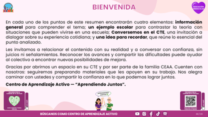 Resumen CTE del Tema 1 Educación Preescolar: EL JUEGO Y LA VINCULACIÓN ENTRE LOS CAMPOS FORMATIVOS ¿CÓMO CREAR EXPERIENCIAS DE APRENDIZAJE CON SENTIDO EN LA FASE 2? editable en PowerPoint