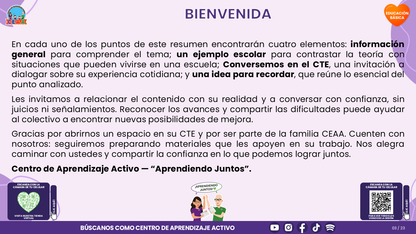 Resumen CTE del Tema 4 Educación Básica: PANTALLAS, REDES SOCIALES E INTELIGENCIA ARTIFICIAL ¿CÓMO ACOMPAÑAR UN USO CRÍTICO, SEGURO Y CON SENTIDO PARA APRENDER? editable en PowerPoint