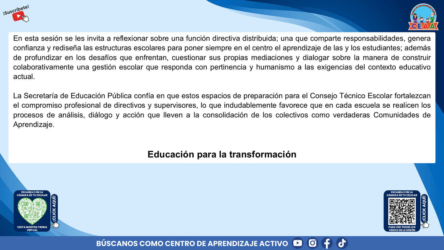 Presentación CTE 5° Sesión Febrero 2026 Directivos y Supervisores en PDF (Editable en PowerPoint)
