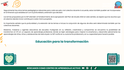 Presentación CTE Multigrado Tema 5: Gestión Escolar Multigrado (Editable en PowerPoint)