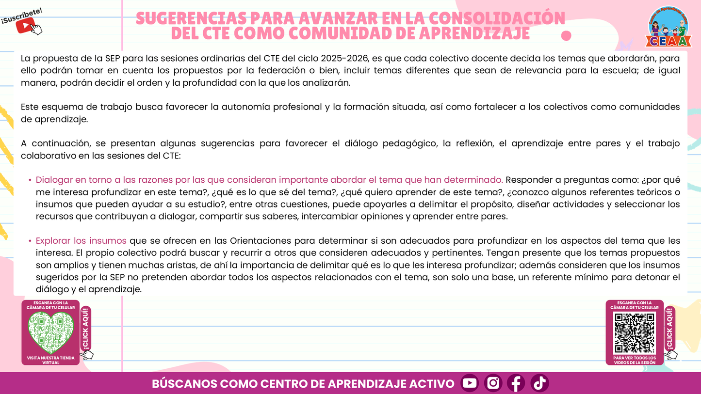 Presentación CTE Tema 1: PLANEACIÓN DIDÁCTICA (Editable en PowerPoint)