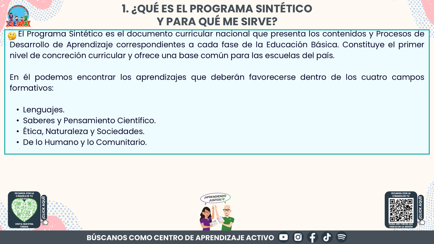 Resumen: CONSEJO CONSEJO TÉCNICO ESCOLAR FASE INTENSIVA CICLO ESCOLAR 2026-2027 - ¿QUÉ SON LOS PROGRAMAS SINTÉTICOS Y CÓMO PODEMOS UTILIZARLOS? Editable en PowerPoint