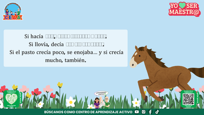 Historias para Maestros Taller Intensivo Maestros Enero 2026 - EL CABALLO QUE APRENDIÓ A MIRAR EL AMANECER (Editable en PowerPoint)